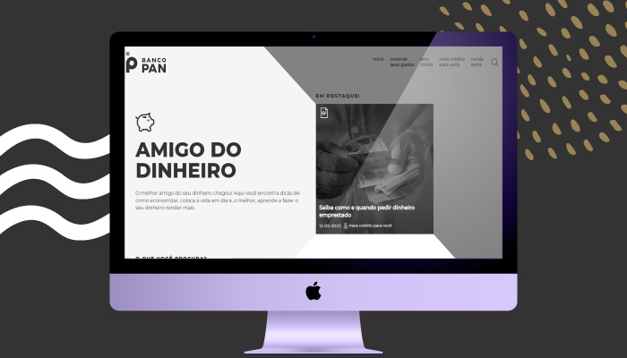 Blog Amigo do Dinheiro, do Banco PAN.