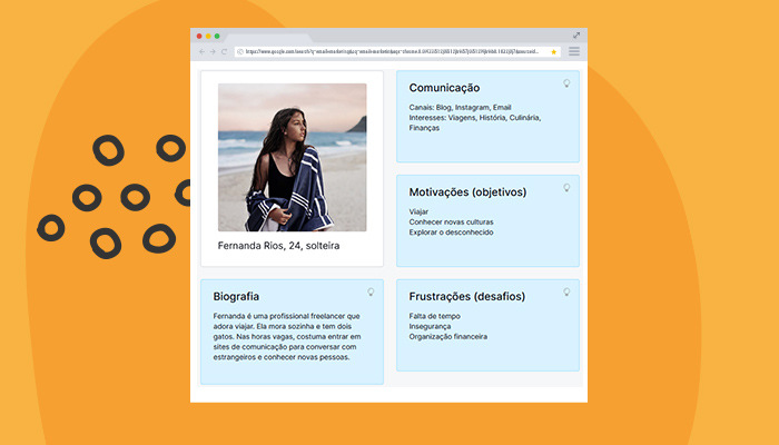 Infográfico: persona